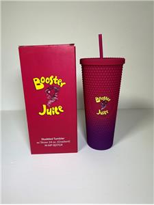 Booster Juice Studded Tumbler w/ Straw (Gradient)