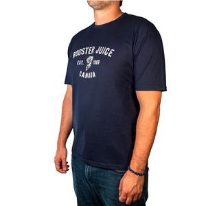 Booster Juice T-Shirt Navy (Regular Fit) - XS