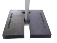 Base Plate with Rubber Weight for 14