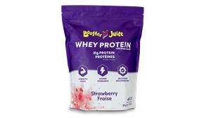 Strawberry Whey Powder - 0.907kg / 2lbs Bag