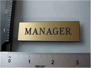 Name Tag - Manager