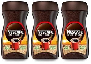 Nescafe Rich Instant Coffee 170g X 3 Count