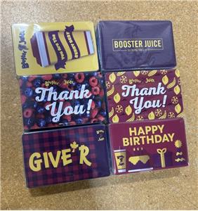 Gift Cards (240pcs) - Variety Generic Pack of 6 Designs