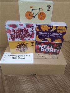 Gift Cards (200) - Variety Pack 2