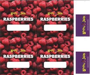 Juicing Labels - Individual Raspberries