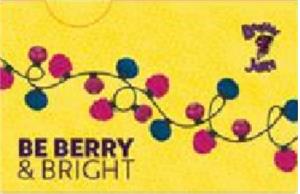 Gift Card Sleeve (Be Berry)