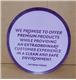 14" Brand Promise Decals Double Sided