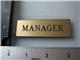 Name Tag - Manager